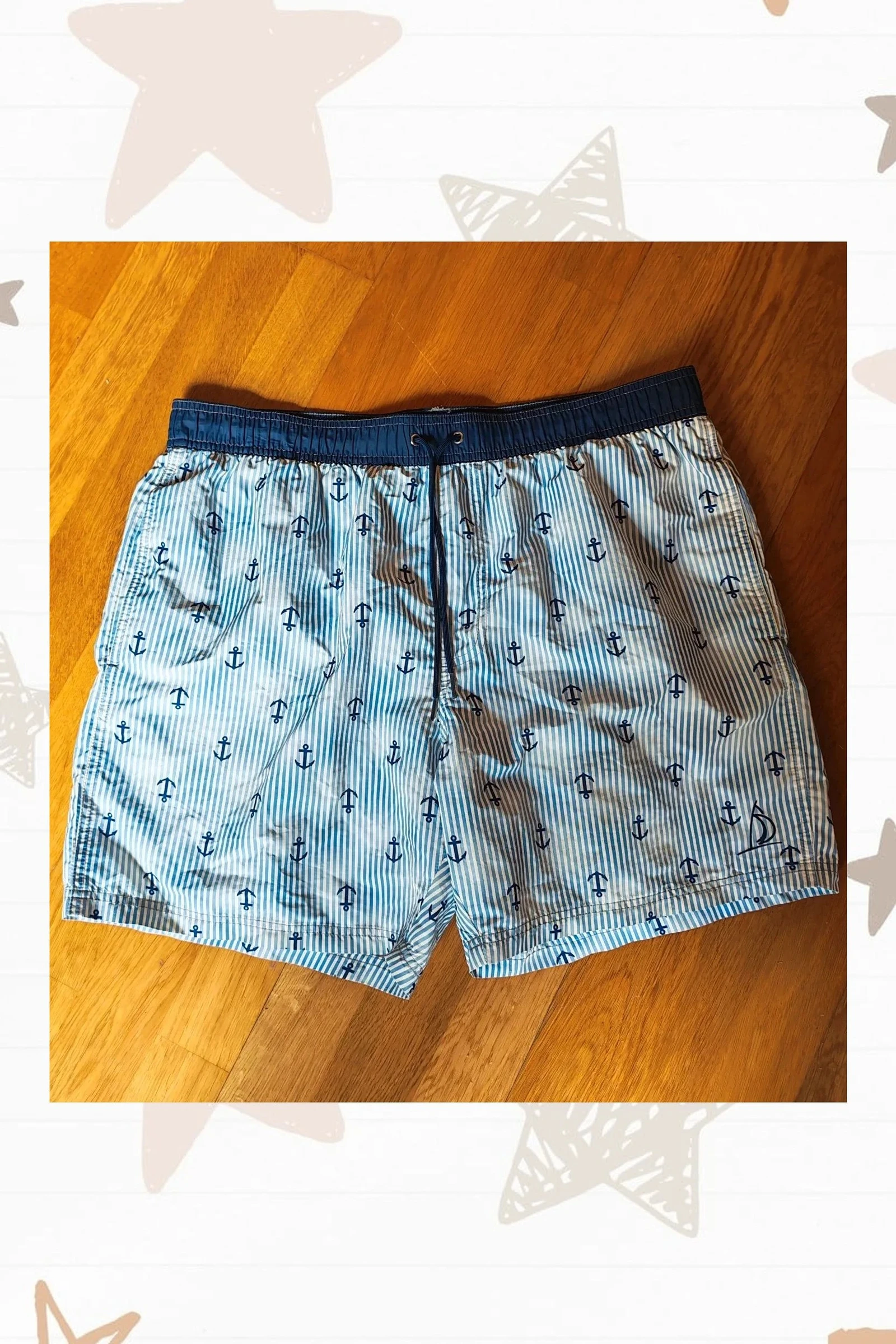 Bañador azul  Navy Sail (Navigare) - Talla XL